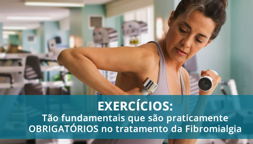 Exercícios são fundamentais no tratamento da Fibromialgia